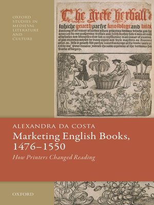 cover image of Marketing English Books, 1476-1550